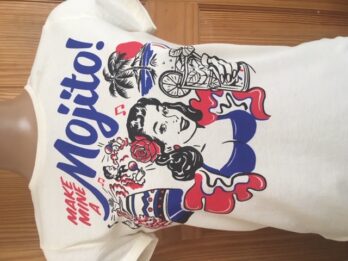 Make mine a mojito ladies t-shirt