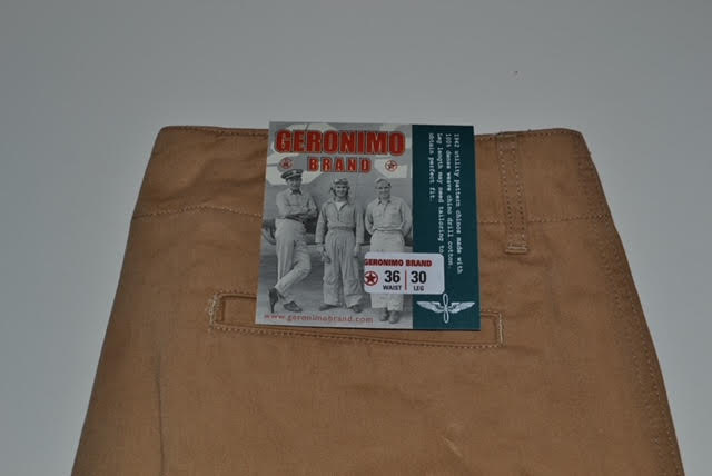 Geronimo Brand Utility Style Chinos