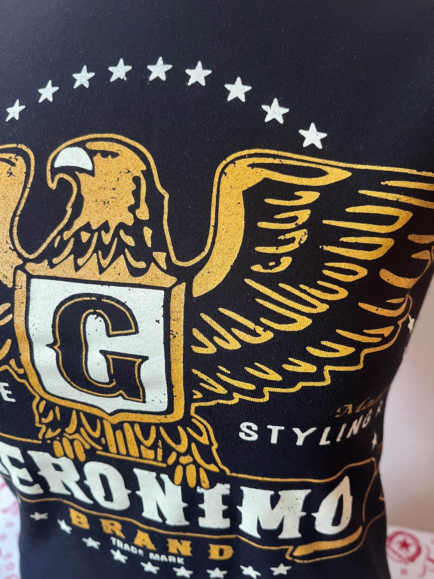 Ladies Geronimo brand eagle t shirt